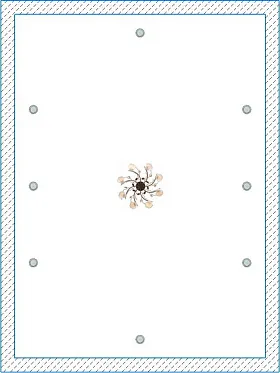 8 светильников + 1 люстра №4 8 светильников + 1 люстра №4