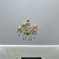 Контурная подсветка белого натяжного потолка по периметру в гостиной